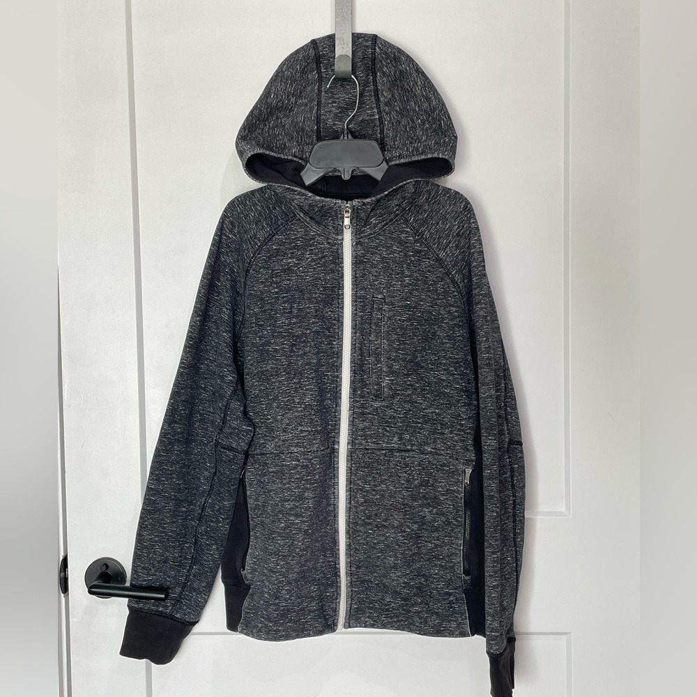 Lululemon Gray Hooded Jacket